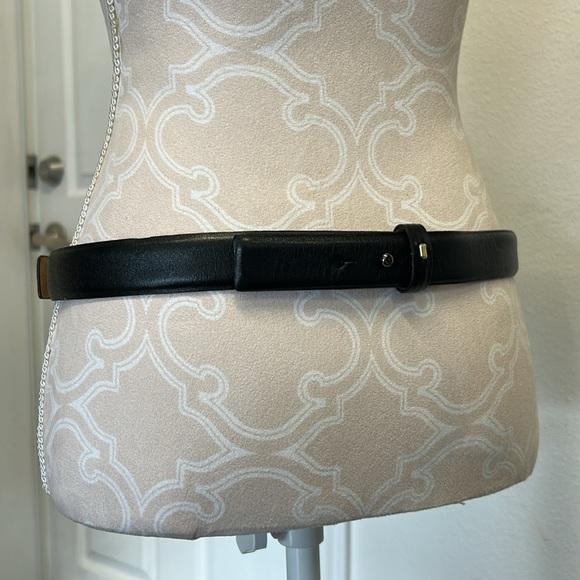 The Worth Collection Black LEATHER BELT C101BT15 main image 11
